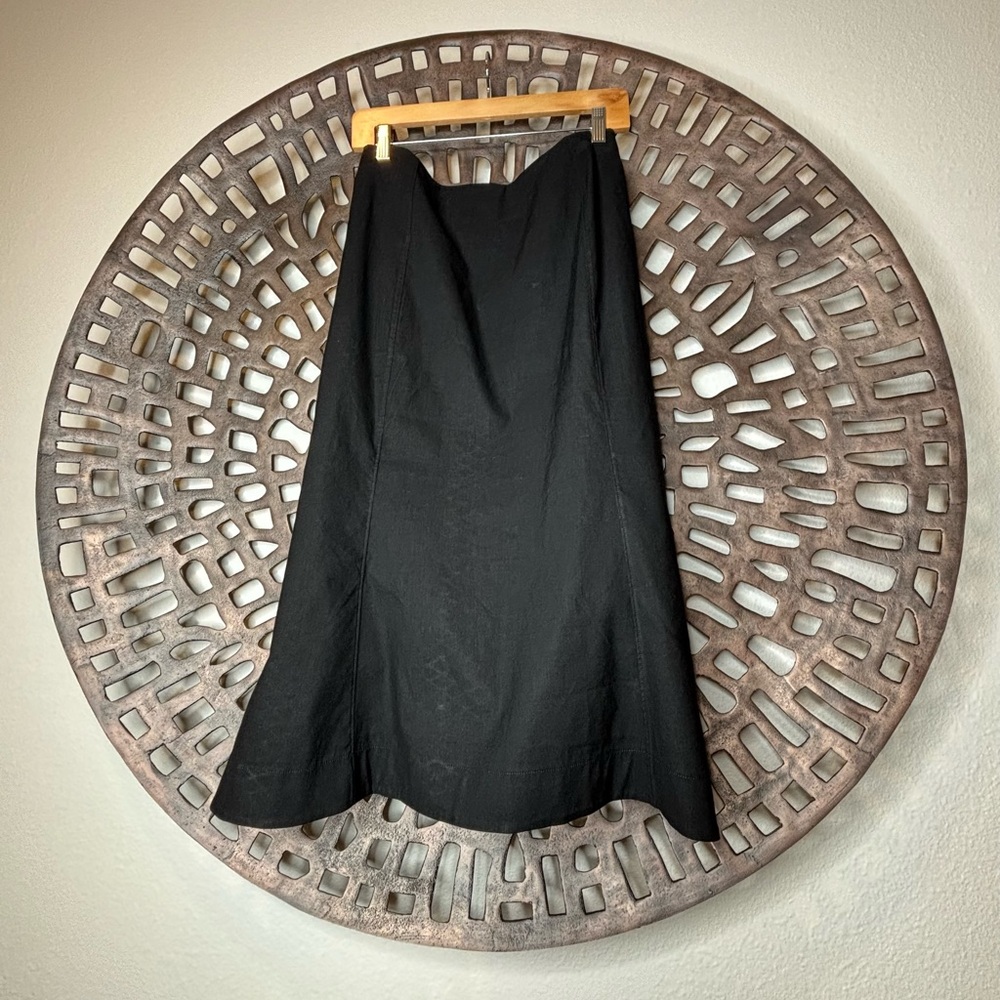 Anthropologie Black Maxi Skirt